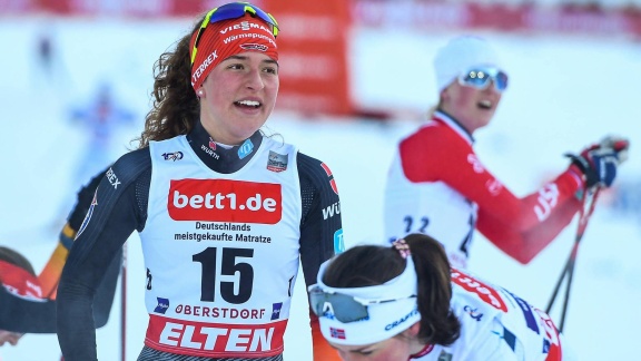 Sportschau Wintersport - Die Nordische Kombination Der Frauen In Schonach - Die Zusammenfassung