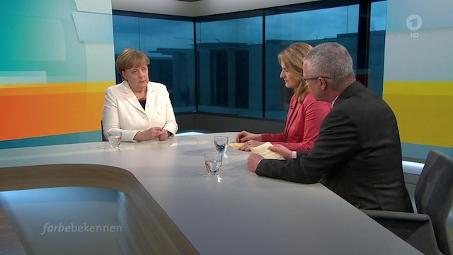 "Farbe bekennen" mit Angela Merkel