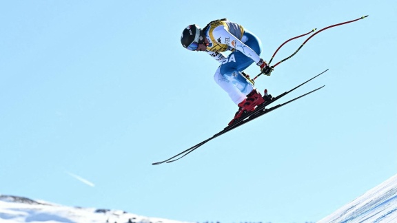 Sportschau - Abfahrt Der Frauen In Saalbach - Die Zusammenfassung Mit Original-kommentar