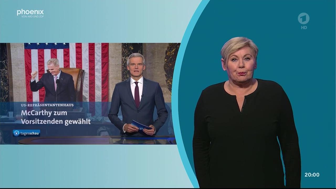 Tagesschau (mit Gebärdensprache) 20:00 Uhr | ARD Mediathek