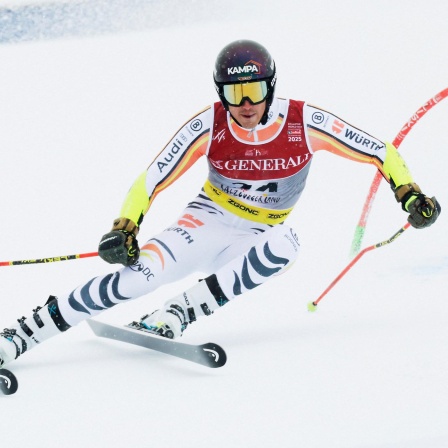  Anton Grammel bei der Riesenslalom-WM in Saalbach
