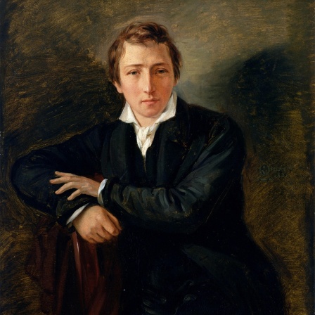 Porträt Heinrich Heine (1831, Sammlung Kunsthalle, Hamburg)