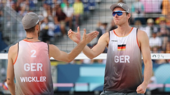 Sportschau Olympia 2024 - Beachvolleyball: Wickler/ehlers - Bryl/losiak Im Re-live