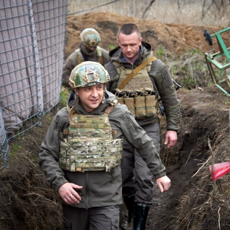 Düstere Wolken über dem Donbass -  Streit um die Ukraine