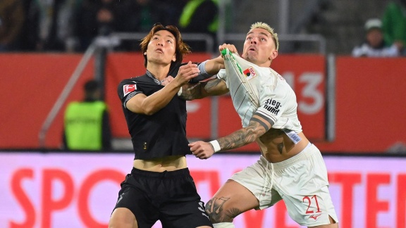 Sportschau Bundesliga - Augsburg Gewinnt Intensive Partie Gegen Gladbach