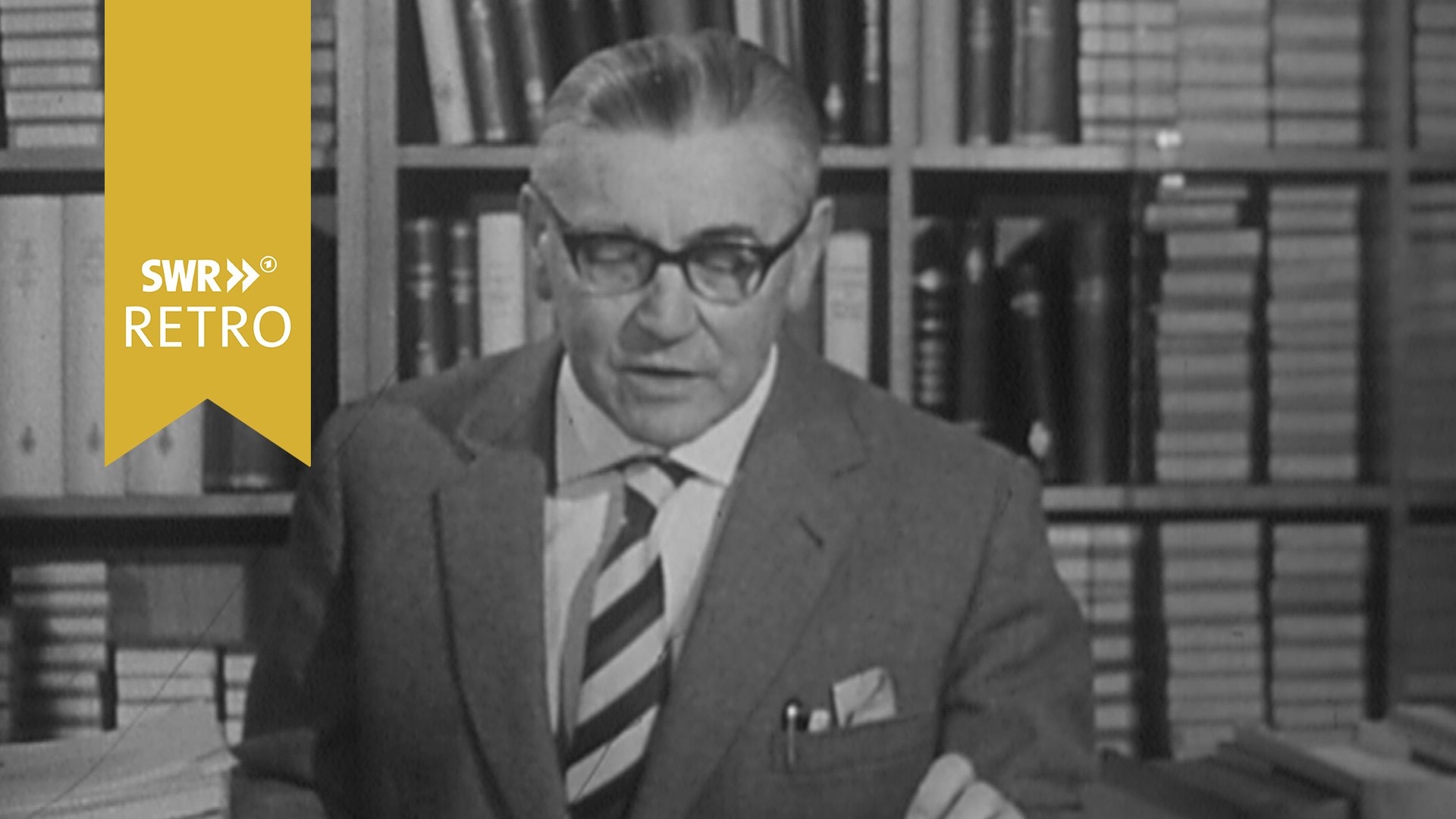 SWR Retro Abendschau Prof. KarlHeinrich Bauer über Krebs ARD