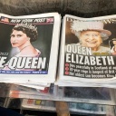 Der Tod von Queen Elizabeth II. beherrscht auch die Titelseiten der "The New York Daily News" und der "New York Post"