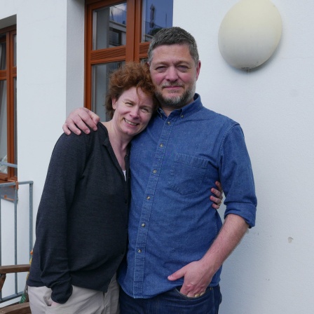 Tina Molin mit ihrem Mann Johannes