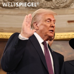 US-Präsident Donald Trump bei der Vereidigung
