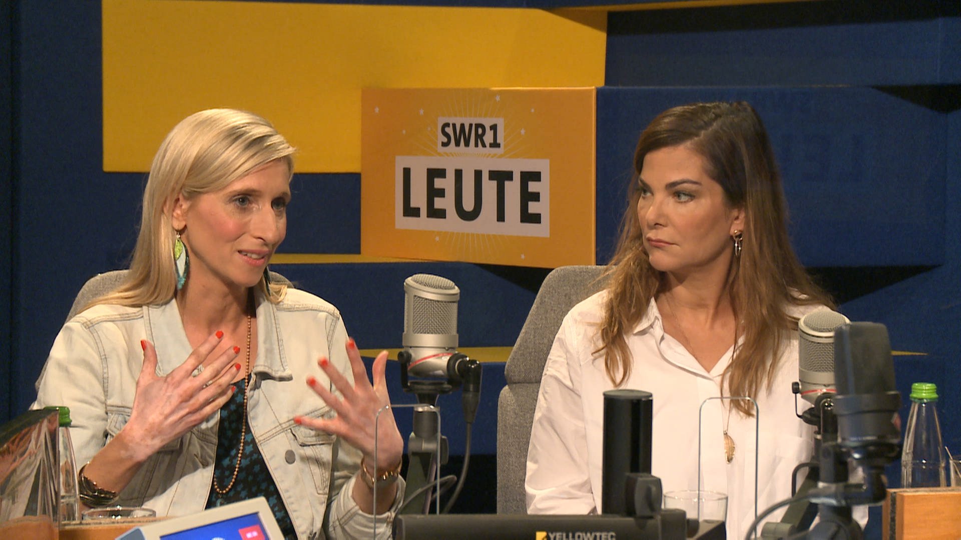 SWR1 Leute Christina Diehl und Gynäkologin Dr. Sheila de Liz