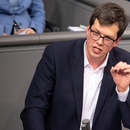 Lukas Köhler FDP spricht im Bundestag