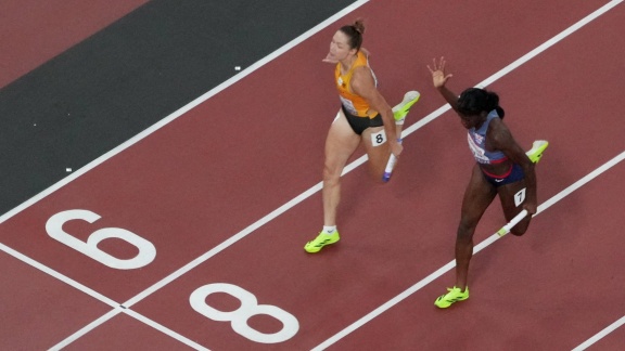 Sportschau Leichtathletik-wm 2025 - Der Vorlauf Der Deutschen 4x100 Meter Staffel Der Frauen