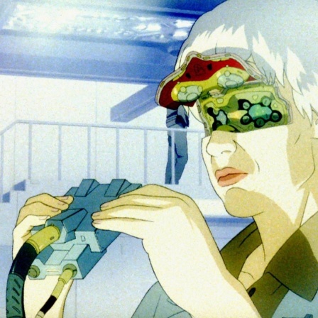 Scene aus dem Anime "Ghost in the Shell".