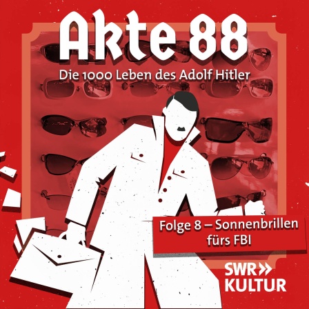 Illustration zur Serie &#034;Akte 88&#034; Staffel 1, Folge 8, Verschwörungstheorien über Hitler nach 1945