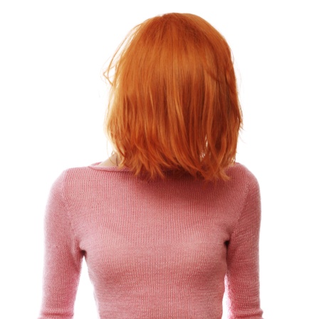 Frau mit roten Haaren