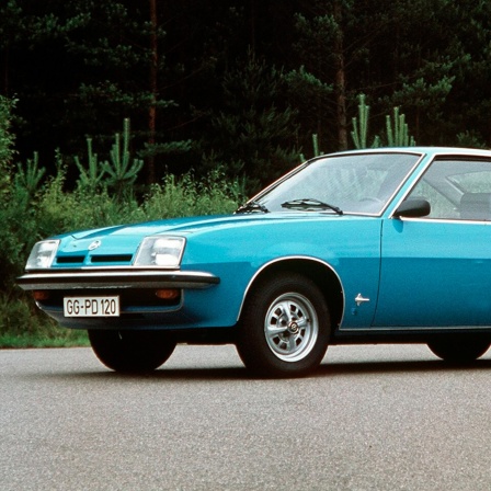 Ein Opel vom Typ Manta (1975)