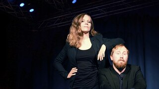 Sarah Bosetti und Julius Fischer