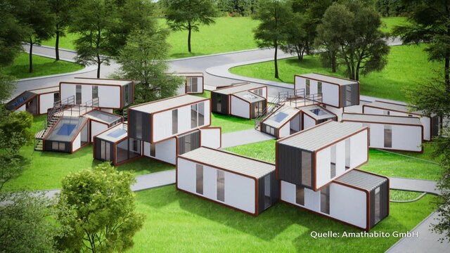Das Bild zeigt eine alternative zu einem Eigenheim für neues Wohnen in der Zukunft.