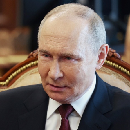 der Präsident der Russischen Föderation Vladimir Putin