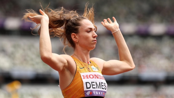 Sportschau Leichtathletik-wm 2025 - Der Vorlauf über 400 Meter Hürden Mit Eileen Demes