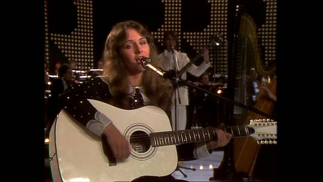 Sängerin Nicole gewinnt mit &#034;Ein bisschen Frieden&#034; 1982 den Grand Prix