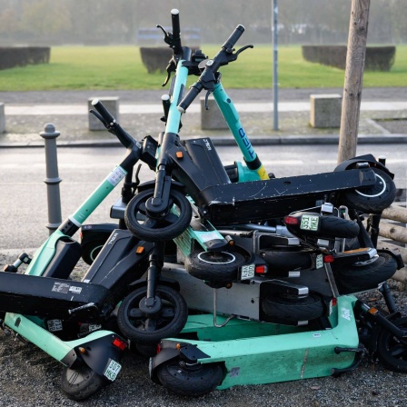 Mann, was fürn Chaos: E-Scooter