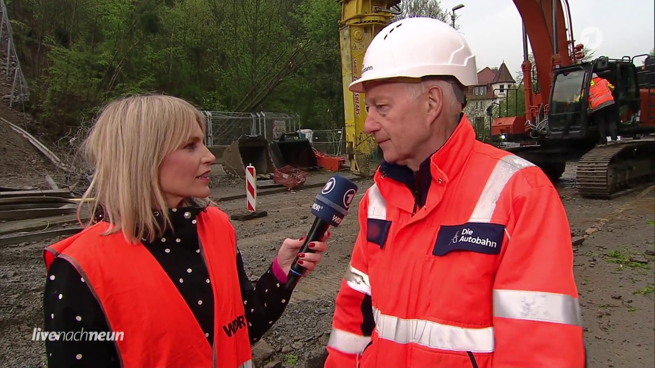 Live nach Neun Nach Sprengung der RahmedeTalbrücke ARD Mediathek