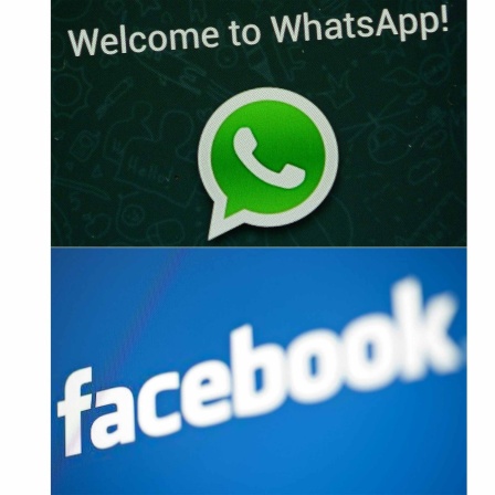Logo von WhatsApp und Facebook
