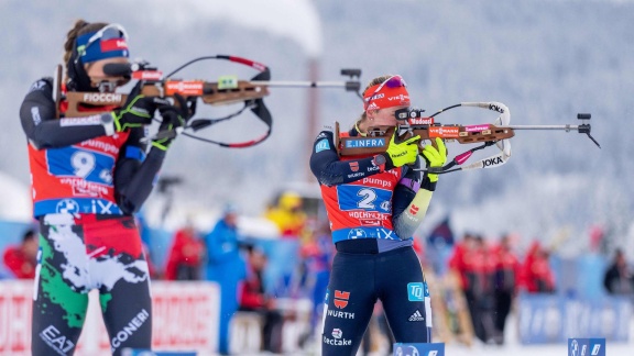 Sportschau - Die Staffel Der Frauen In Hochfilzen - Die Zusammenfassung