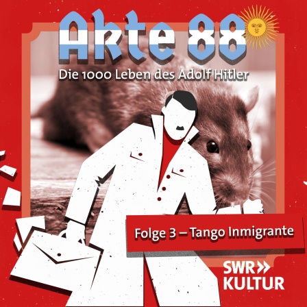 Illustration zur Serie &#034;Akte 88&#034; Staffel 2, Folge 3, Verschwörungstheorien über Hitler nach 1945