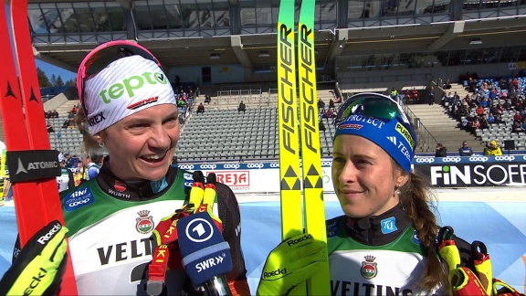 Sportschau Wintersport - Victoria Carl - 'ich Hoffe, Der Langlauf Bekommt Einen Push'