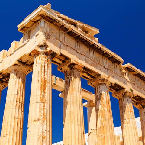 Blick auf die Akropolis in Athen (Foto: imago/Panthermedia)