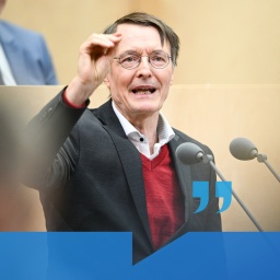 22.11.2024, Berlin: Karl Lauterbach (SPD), Bundesminister für Gesundheit, spricht während der 1049. Plenarsitzung des Bundesrates. Thema ist unter anderem die Krankenhausreform. Foto: Sebastian Christoph Gollnow/dpa +++ dpa-Bildfunk +++ | Bild: dpa-Bildfunk/Sebastian Gollnow