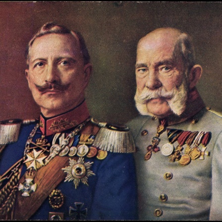Kaiser Wilhelm II. und Kaiser Franz Joseph