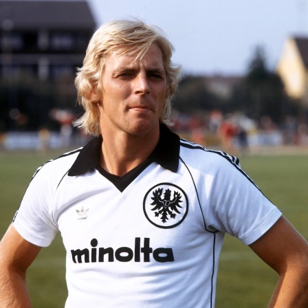 Norbert Nachtweih bei der Eintracht. 