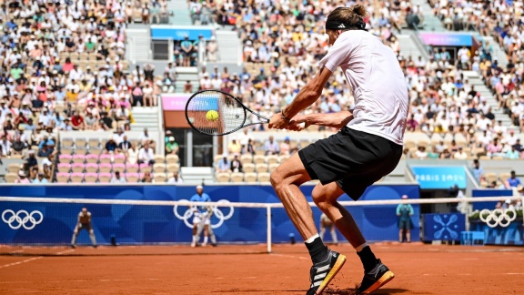 Sportschau Olympia 2024 - Tennis: Zverevs Viertelfinale – Die Zusammenfassung