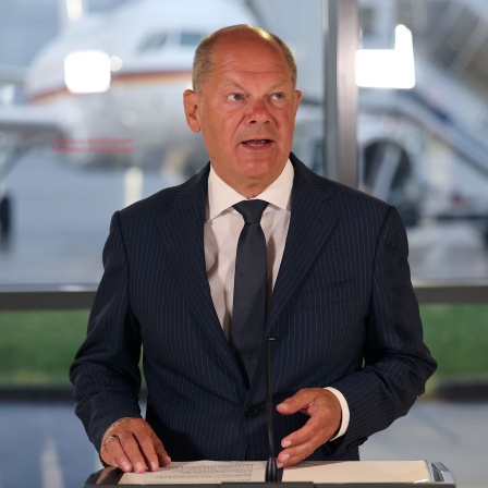 Bundeskanzler Olaf Scholz (SPD)