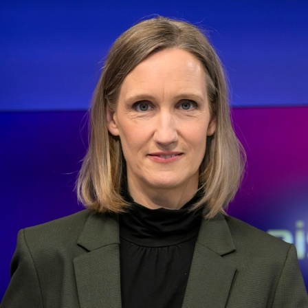 Kristin Helberg, Journalistin und Nahostexpertin, zu Gast bei in der TV-Sendung "maischberger".