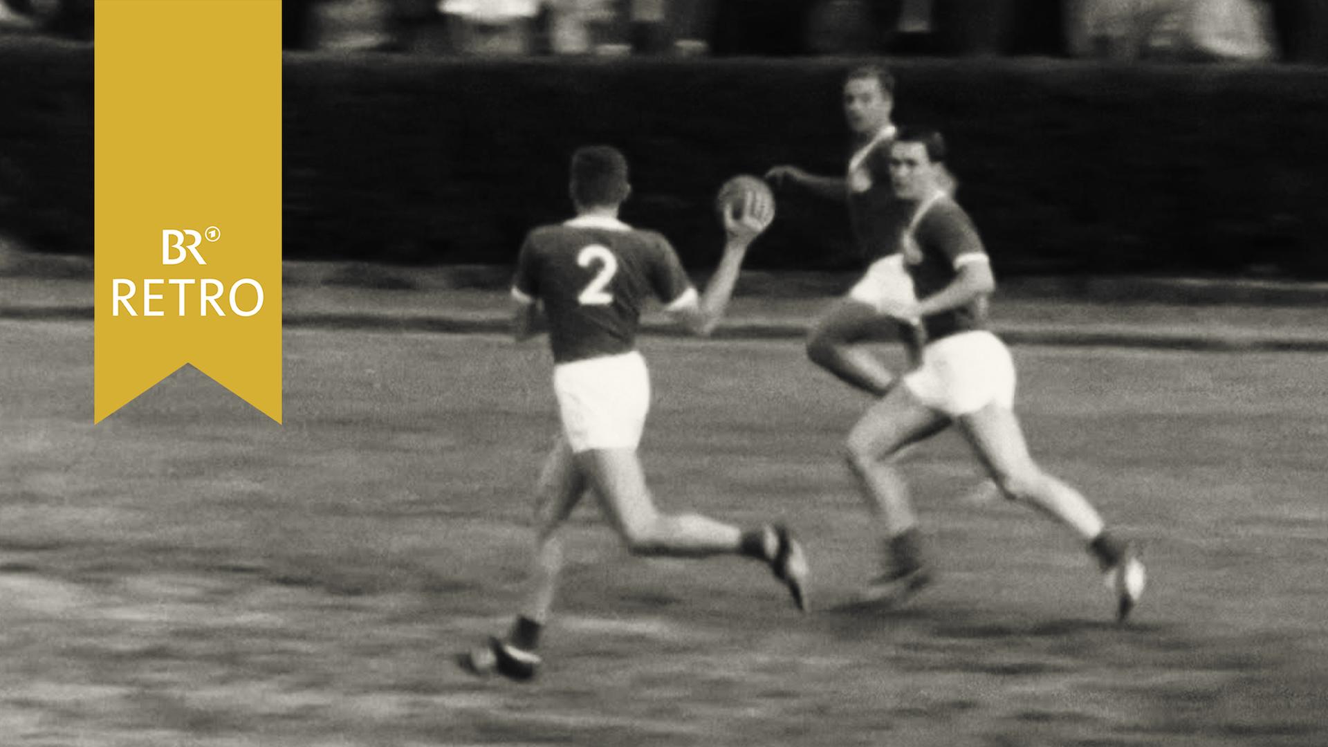 BR Retro Feldhandball · TSV Ansbach Frisch Auf! Göppingen 1962 ARD