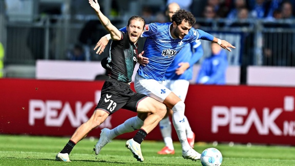 Sportschau Bundesliga - Dezimierte Magdeburger Retten Sieg In Darmstadt