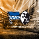 Logo Hertha BSC gegen SC Freiburg