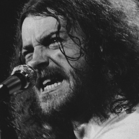 British musician Joe Cocker performs at the Fillmore East in New York in 1969.