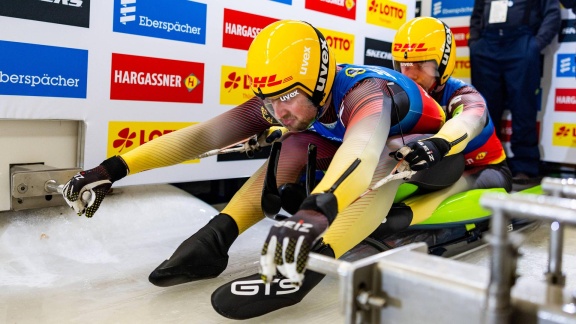 Sportschau Wintersport - Der Doppelsitzer-wettbewerb Der Männer In Oberhof - Der Erste Lauf