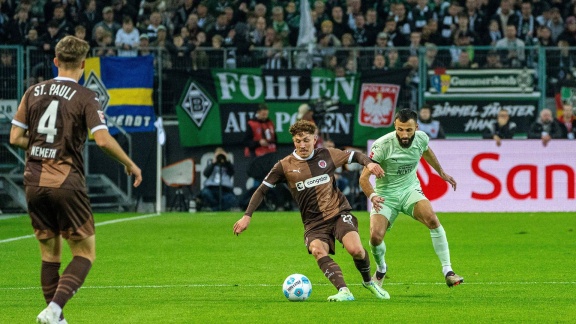 Sportschau Bundesliga - Gladbach Besiegt St. Pauli Und Ist Plötzlich Sechster