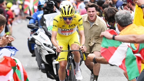 Sportschau Tour De France - Tadej Pogacar - Als Top-favorit Zur Zweiten Bergankunft