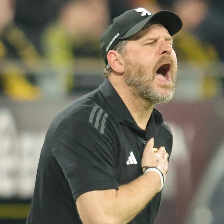 Union Berlins Trainer Steffen Baumgart