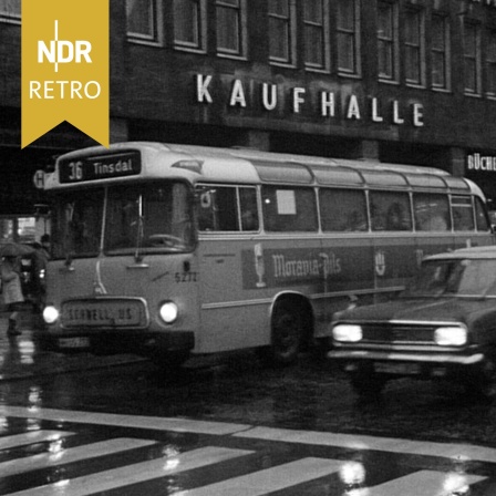 Omnibus in Hamburg, 1960er Jahre.