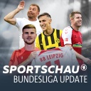 Timo Werner, Nico Schlotterbeck, Frank Kramer und Dominique Heintz auf der Grafik des Sportschau-Podcasts Bundesliga Update.