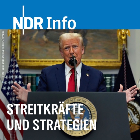 US-Präsident Donald Trump redet im Oval Office des Weißen Hauses in Washington (USA).