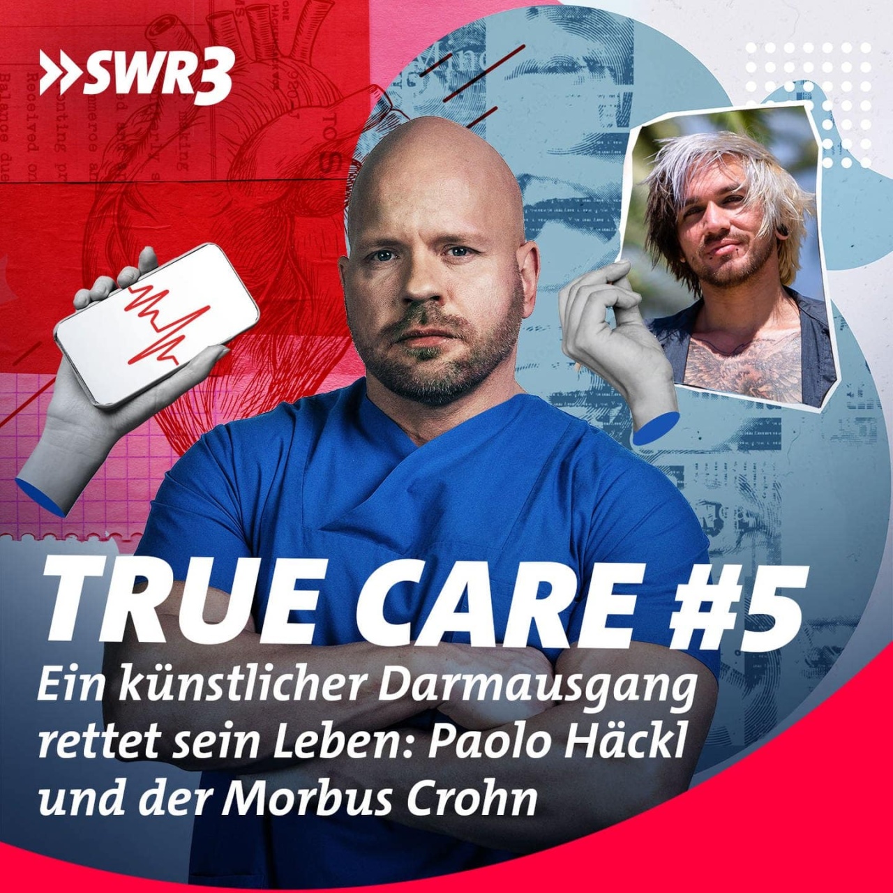 True Care  intensive Flle mit Ricardo Lange  Ein knstlicher Darmausgang  rettet sein Leben: Paolo Hckl und der Morbus Crohn  Podcast in ARD Sounds